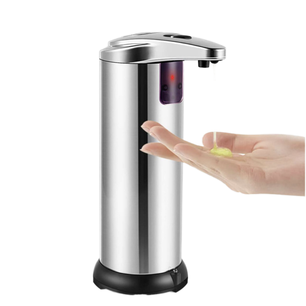 Dispensador de Jabón Automático con Sensor | Acero Inoxidable Guatemala