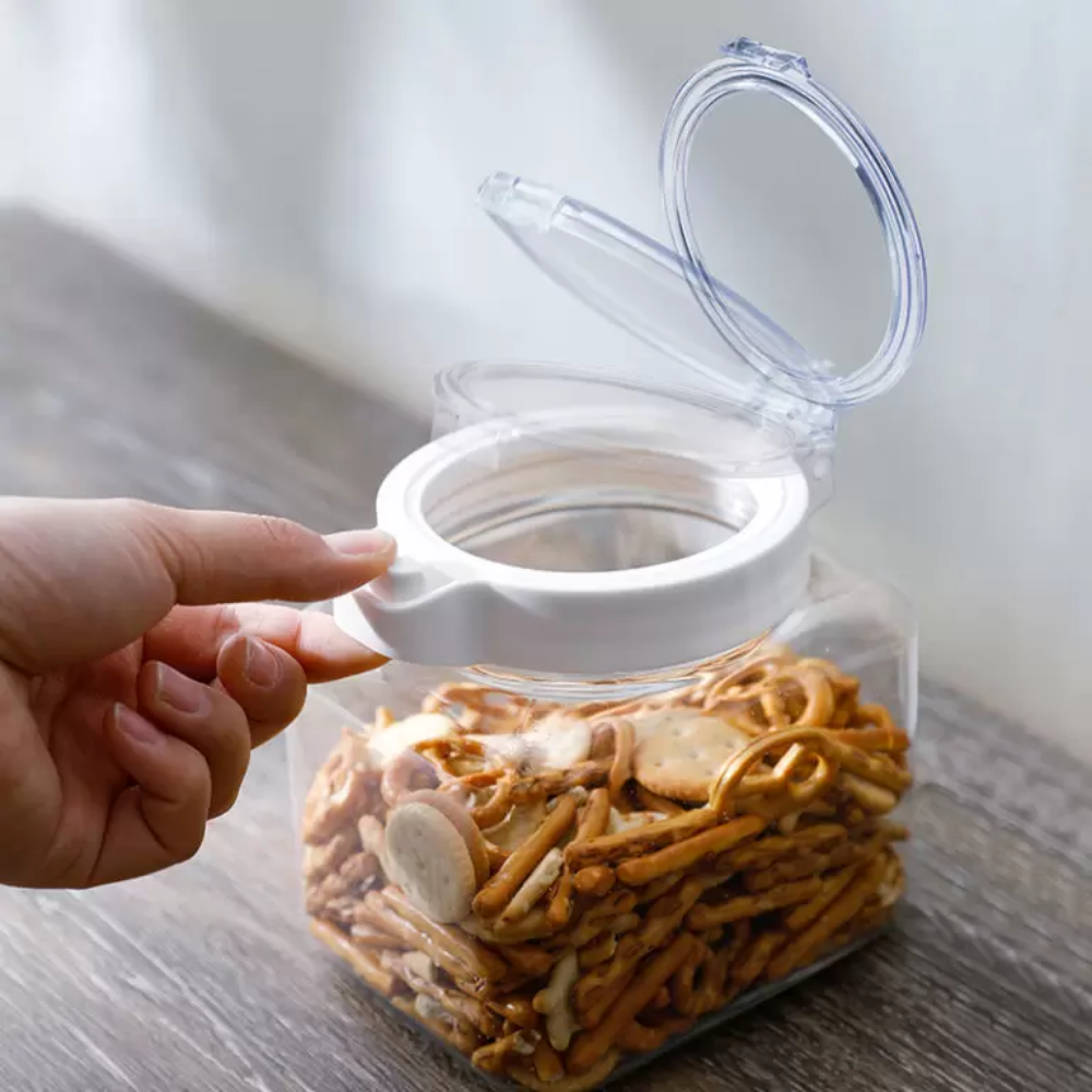 Alacena - Frasco pantry plástico grande