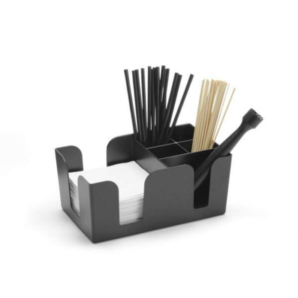 Coffee Station - Caddy de accesorios para barra