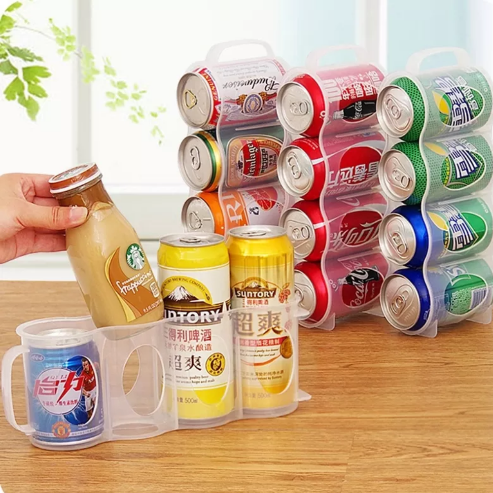 Refrigeradora - Organizador latas para refri