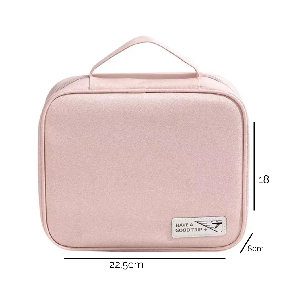 viaje - COSMETIQUERA TOKIO CUADRADA PINK