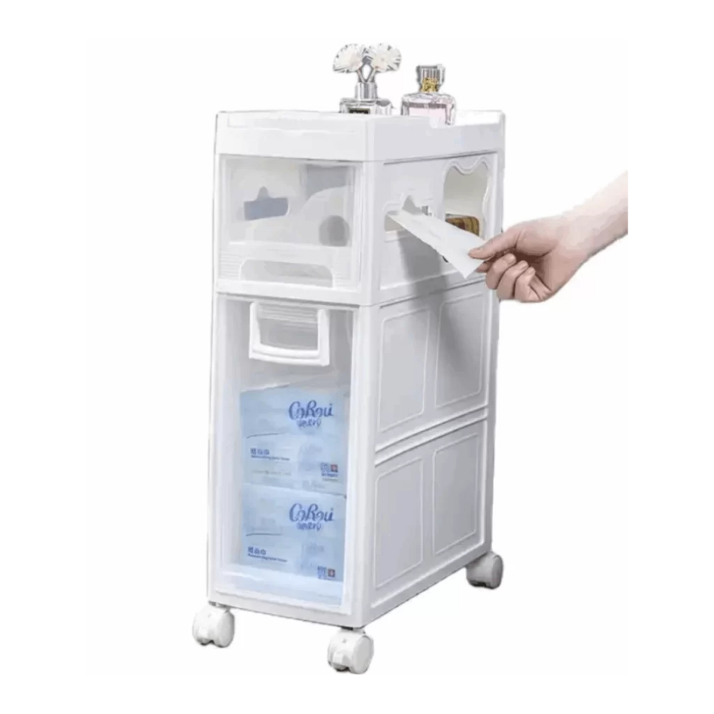 Trolly - Organizador de baño con rodos