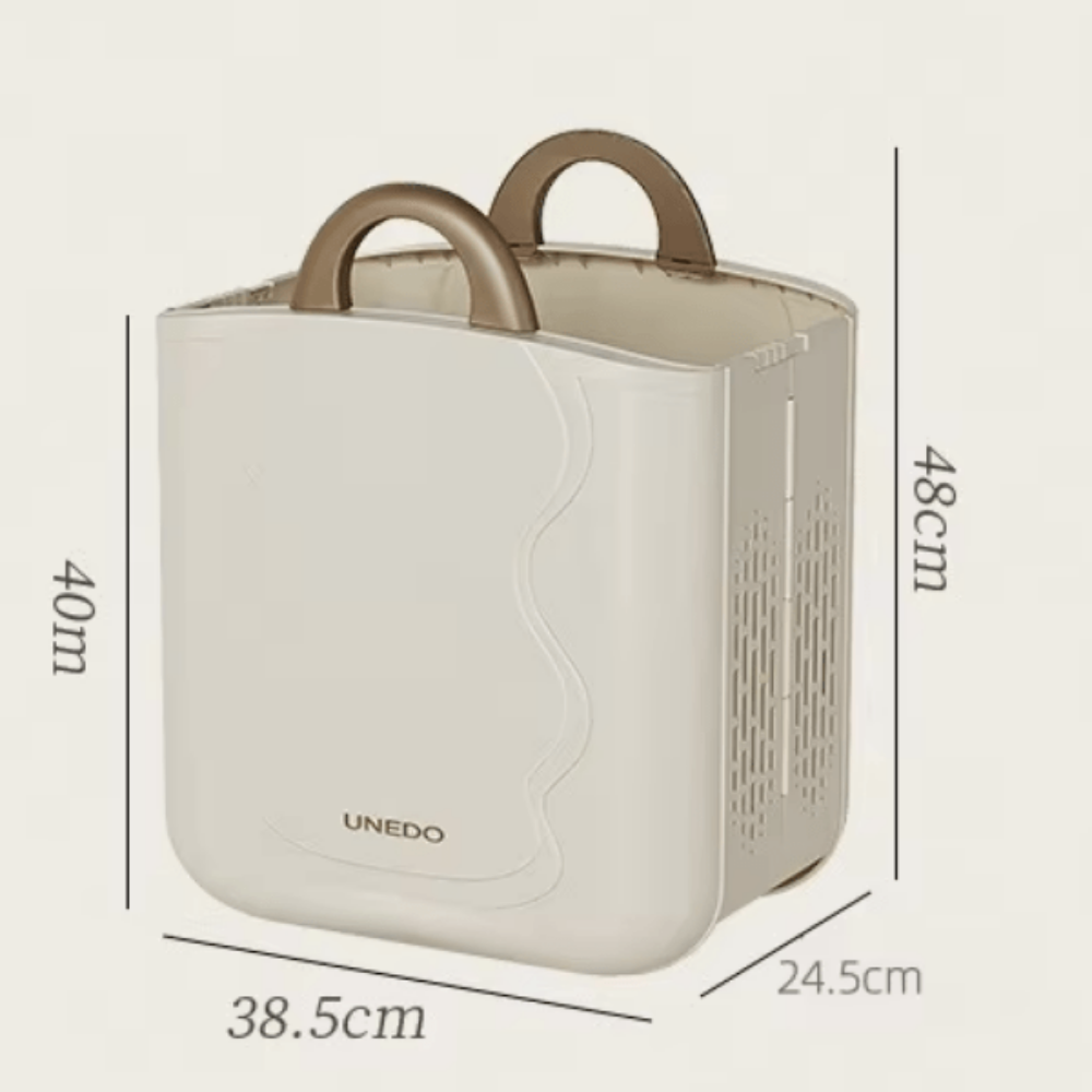 Lavanderia - Canasta de Ropa Sucia de Pared Plegable