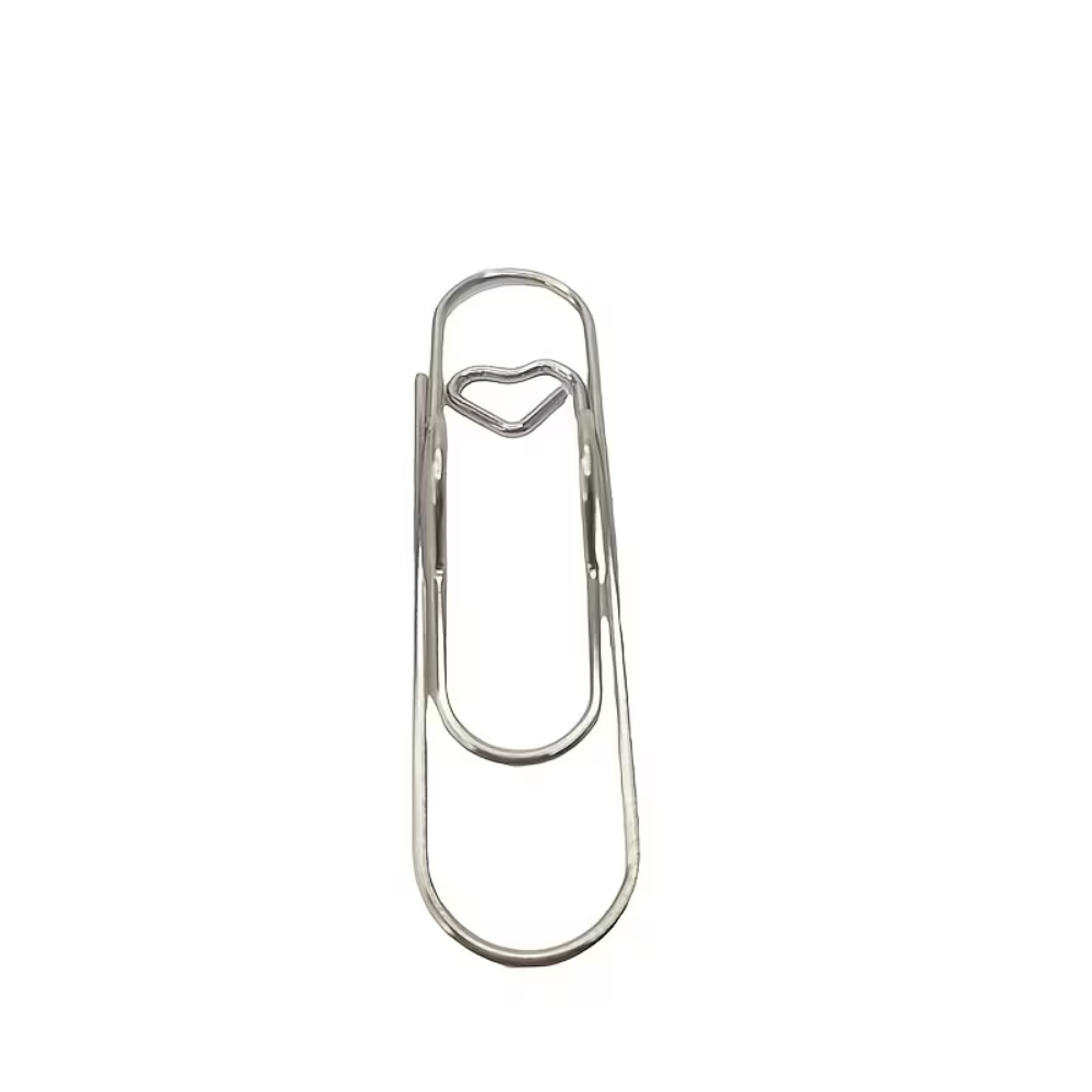 Clip de Metal para Bolígrafo Corazón | Accesorio Oficina Decorativo Guatemala | Picky Club Guatemala