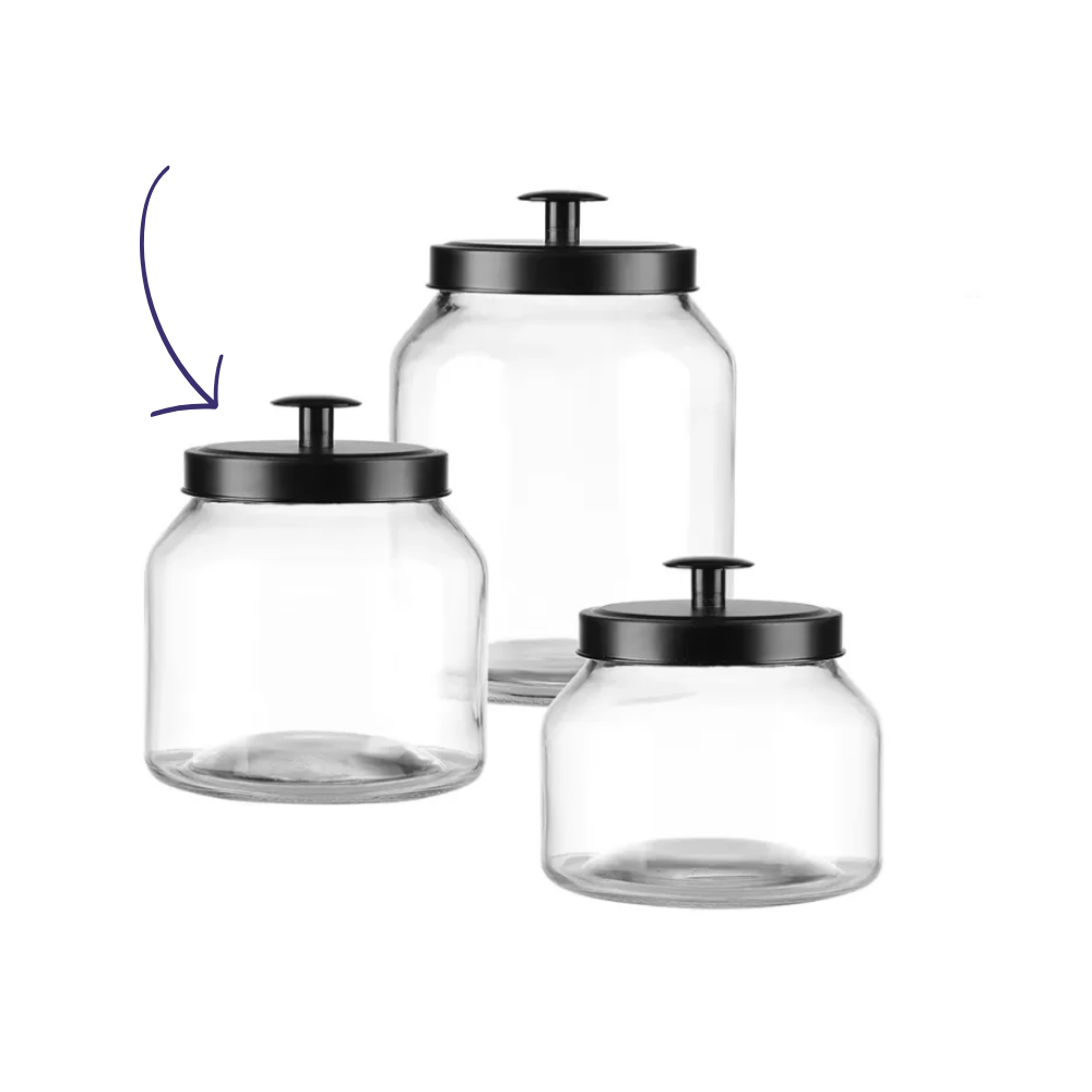 Alacena - Contenedor de vidrio hermético 2L