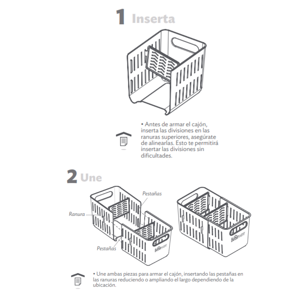 Refrigeradora - Organi Cajon Max - Organiza tus Verduras - unidad