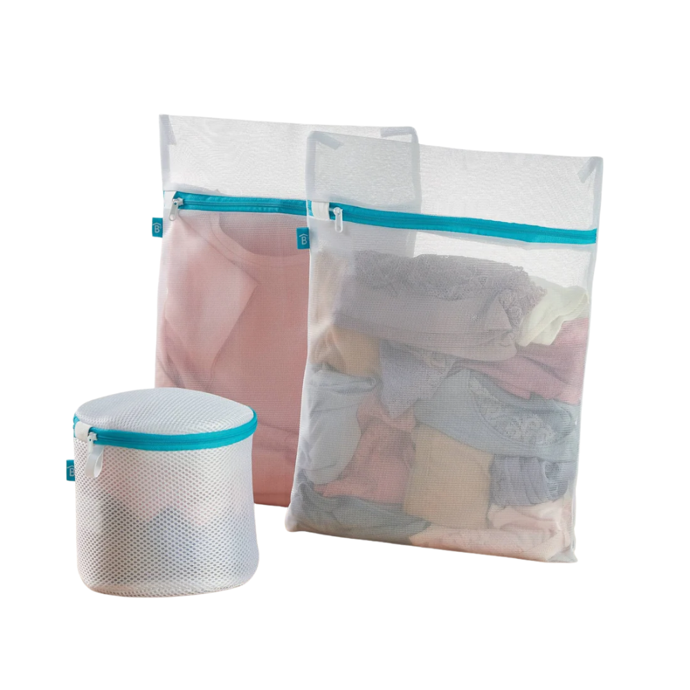 Mix lava íntimos set 3 piezas bolsas malla lavandería ropa interior delicada - Picky Club Guatemala