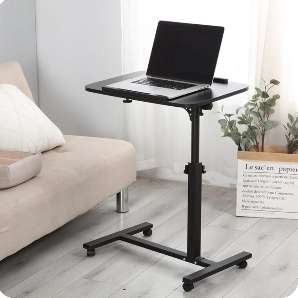 Oficina - Mesa Ajustable Con Rodos