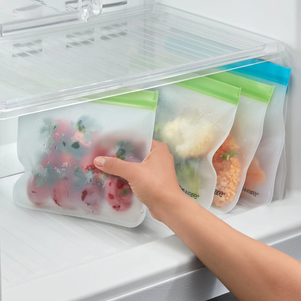 Refrigeradora-Set Bolsas Reutilizables Zip