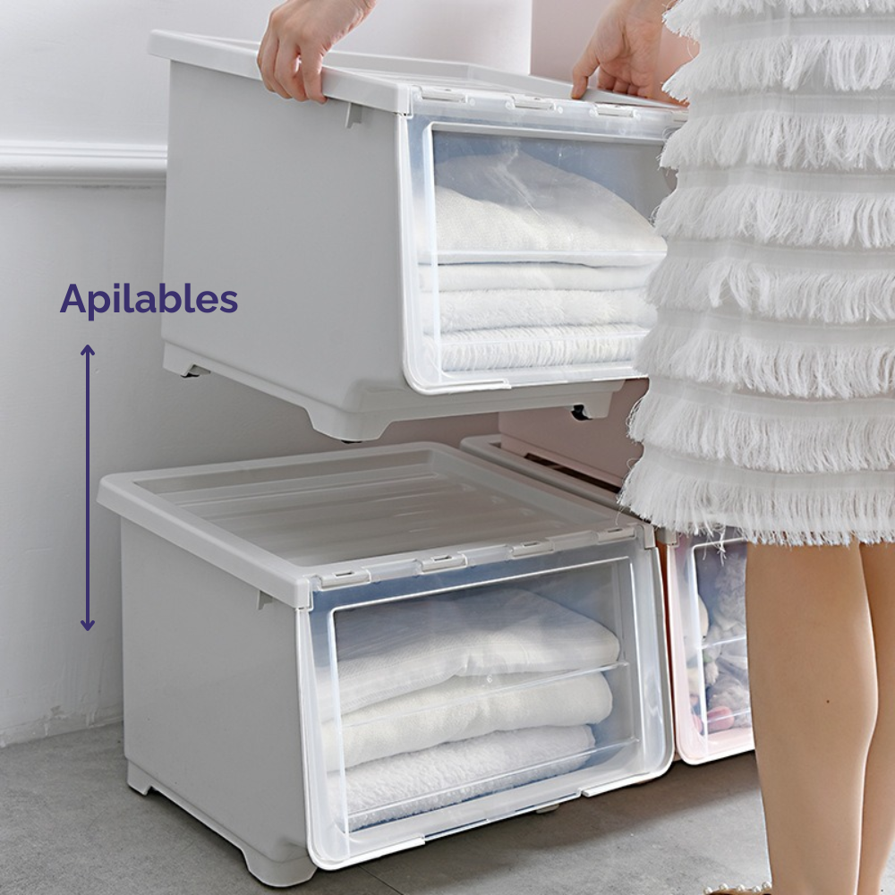 Cajas - Caja store apilable tamaño L - Unidad
