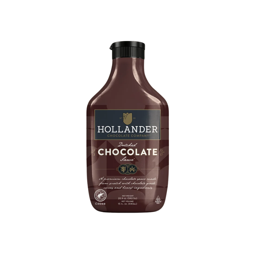 Coffee Station - Salsas Hollander Pumpkin, Caramelo, y chocolate de 14 onz