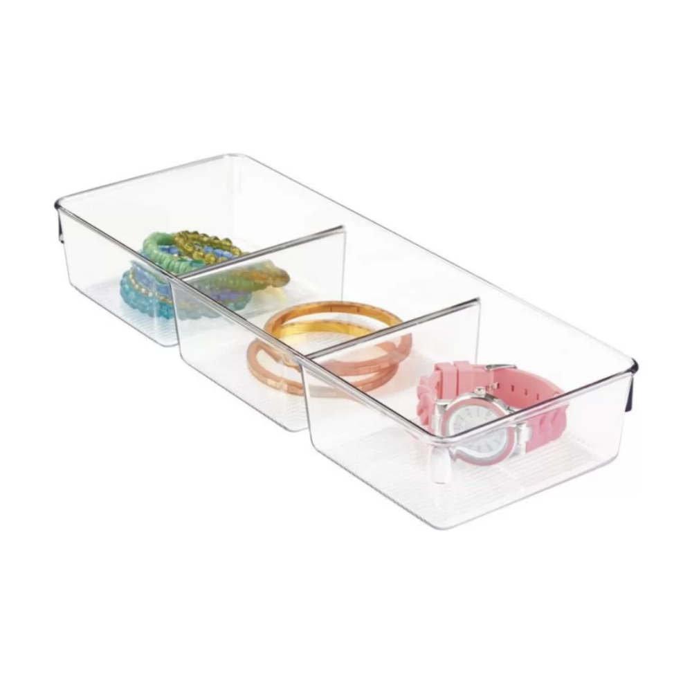 Acrilico - Bandeja Home Elite 3 Compartimientos