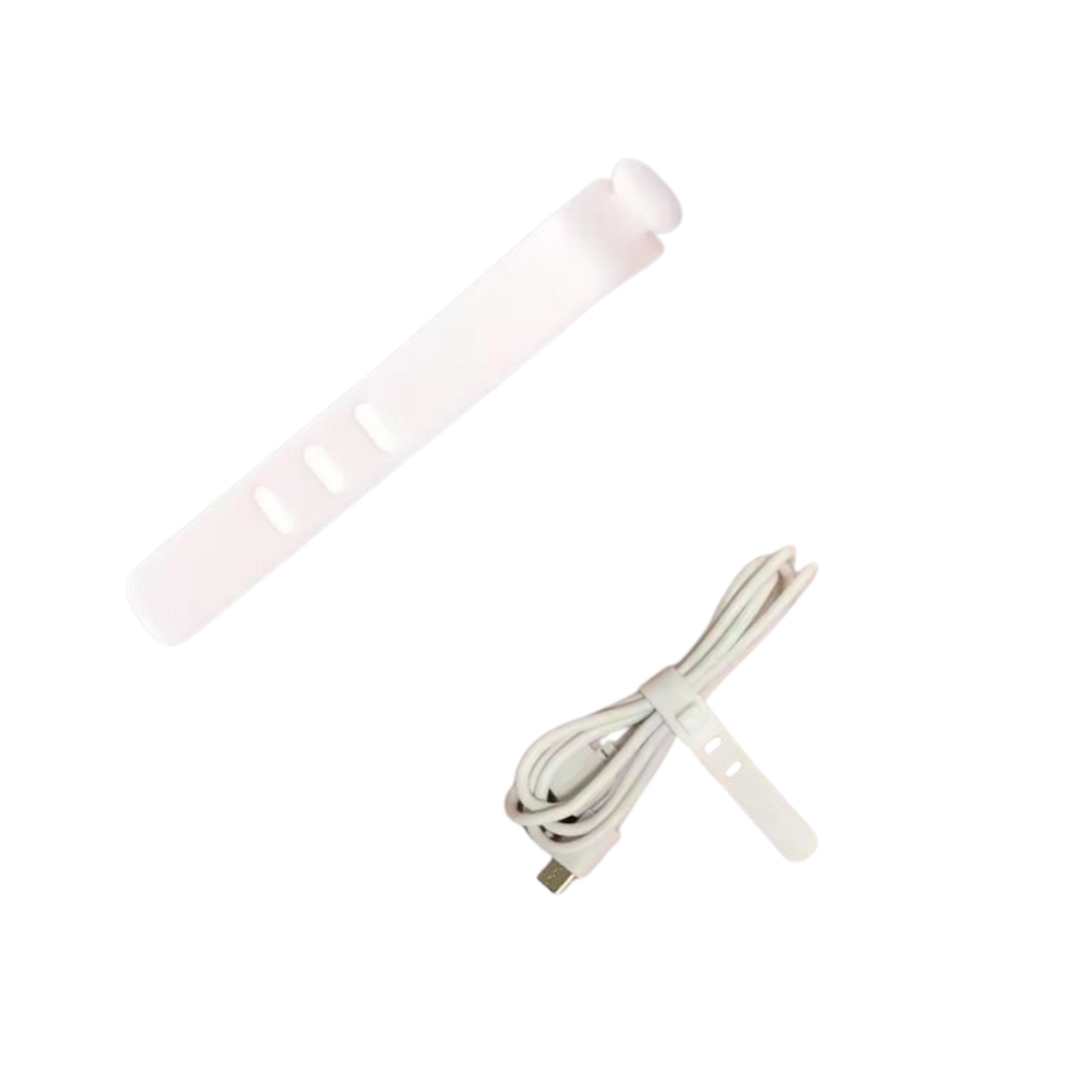 Tecnologia - SUJETADOR DE CABLES BLANCO