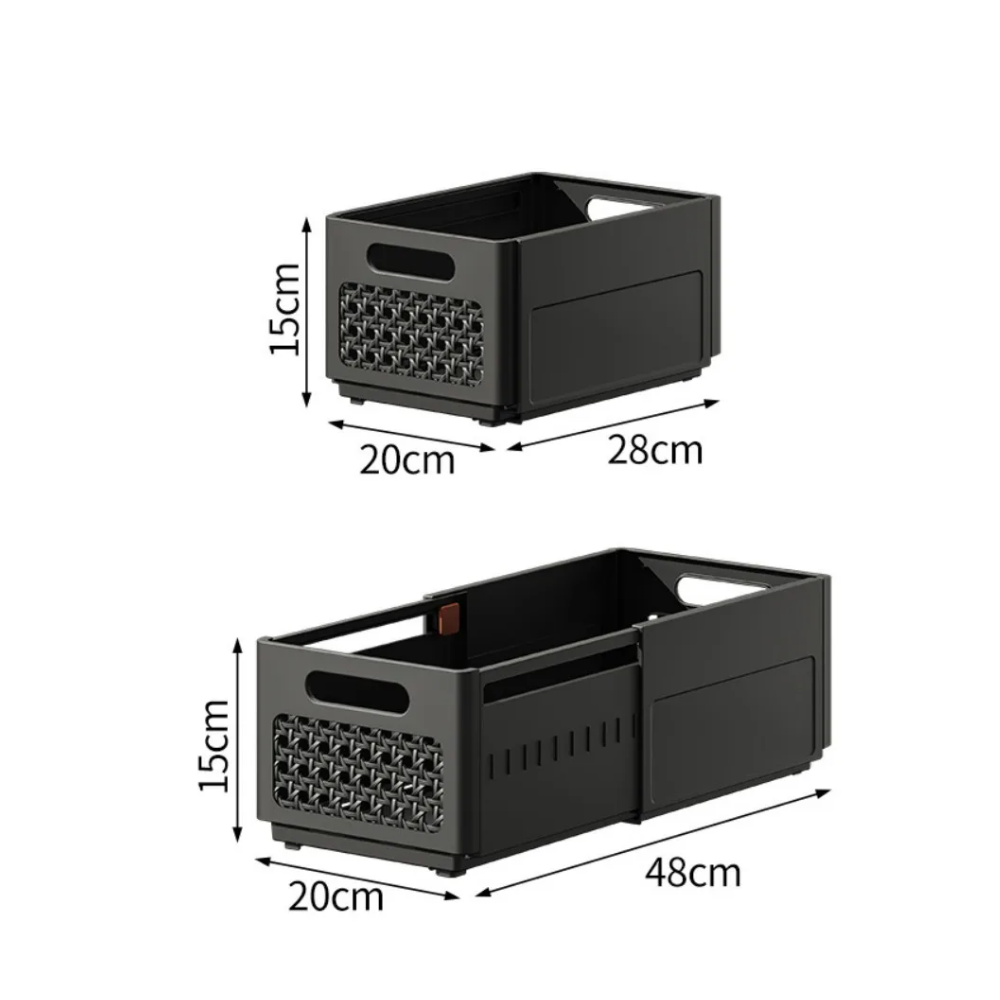 Cocina - CAJA NEGRA EXPANSIBLE MEDIAN NEGRA