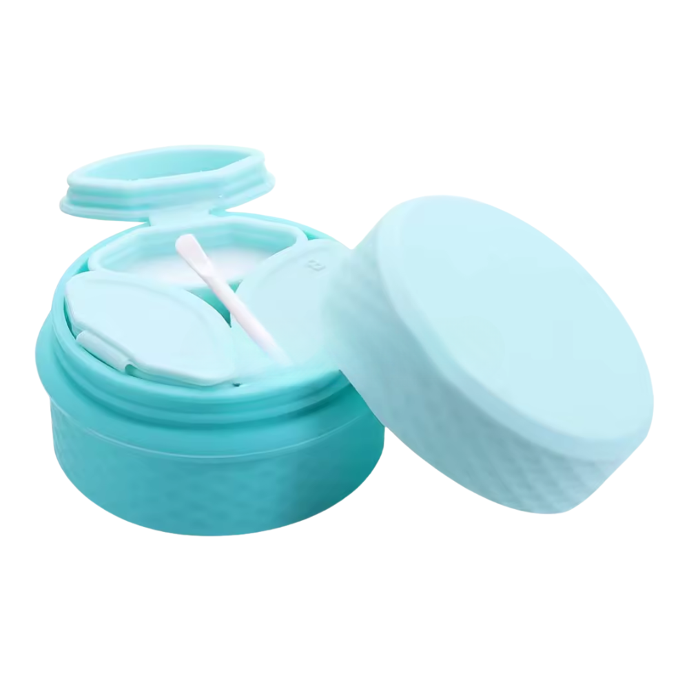 VIAJE - CONTENEDOR DE CREMAS DE SILICON VARIOS COLORES