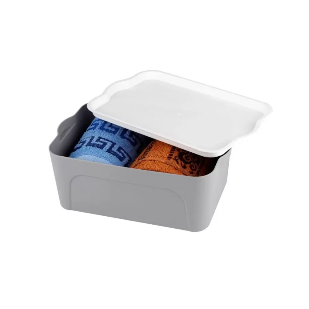 CAJAS - CAJA PBOX PEQUEÑA GRIS