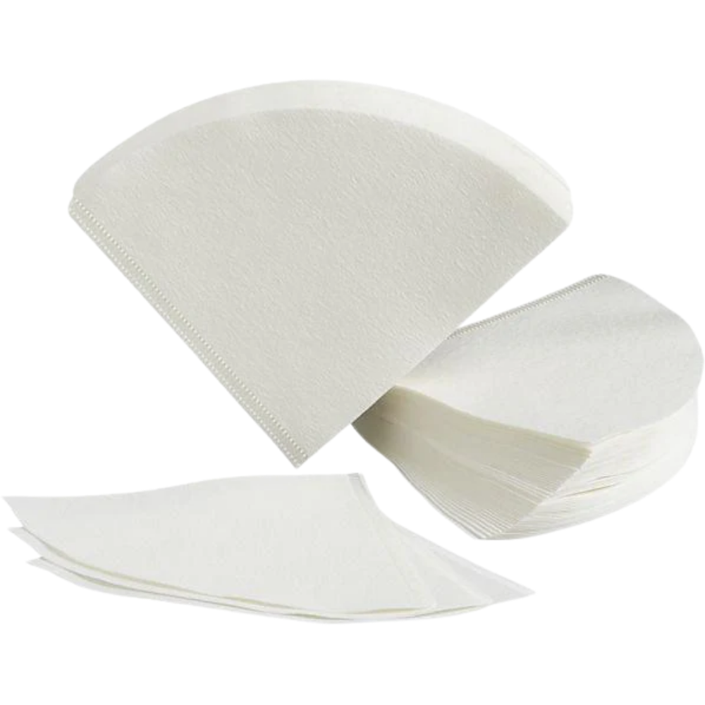 Filtros de papel cono blanco para cafetera V60 tamano V02 coffee station - Picky Club Guatemala