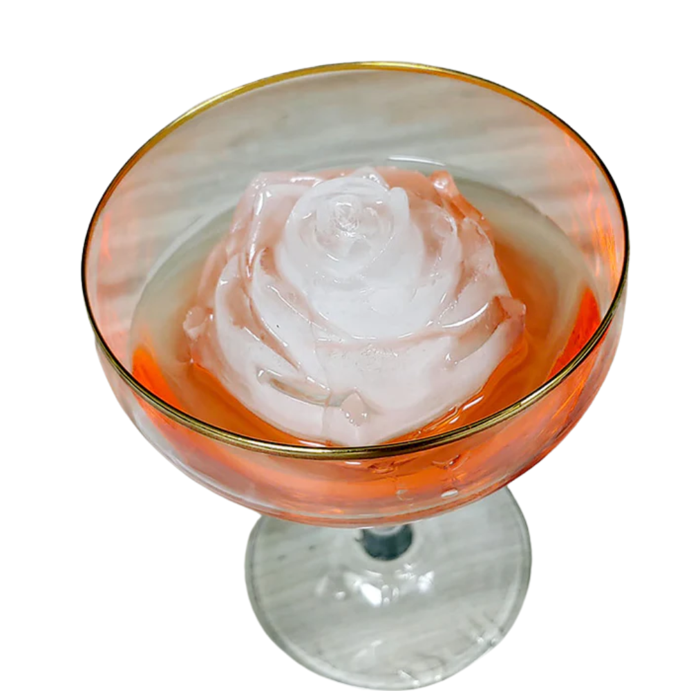 Bar - Molde para Hielo en Forma de Rosa