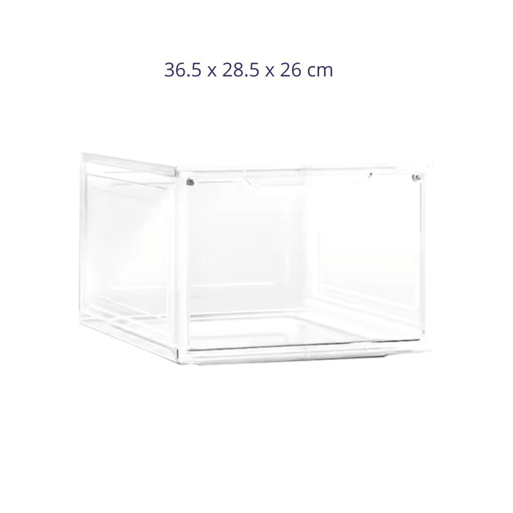 Closet - Caja para Zapatos Alta Transparente Unidad