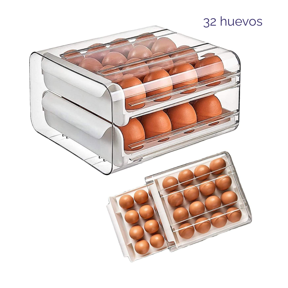 Cocina - Huevera de Gavetas para 32 Huevos