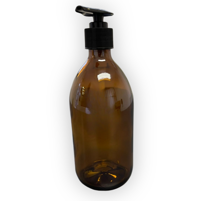 Baño - Frasco de vidrio de 500 ml