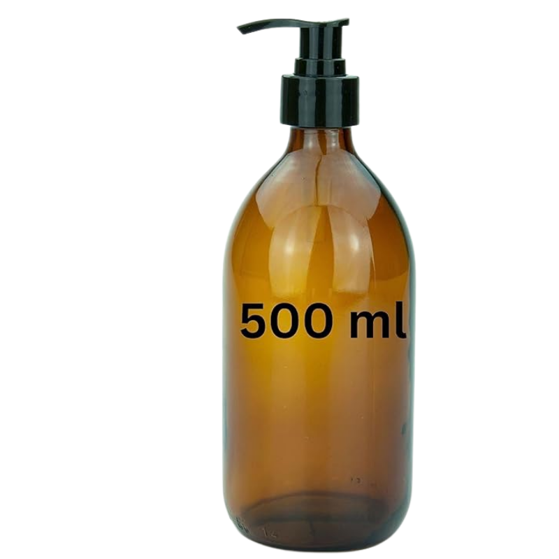 Baño - Frasco de vidrio de 500 ml
