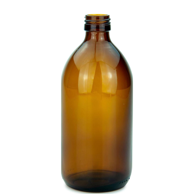 Baño - Frasco de vidrio de 500 ml