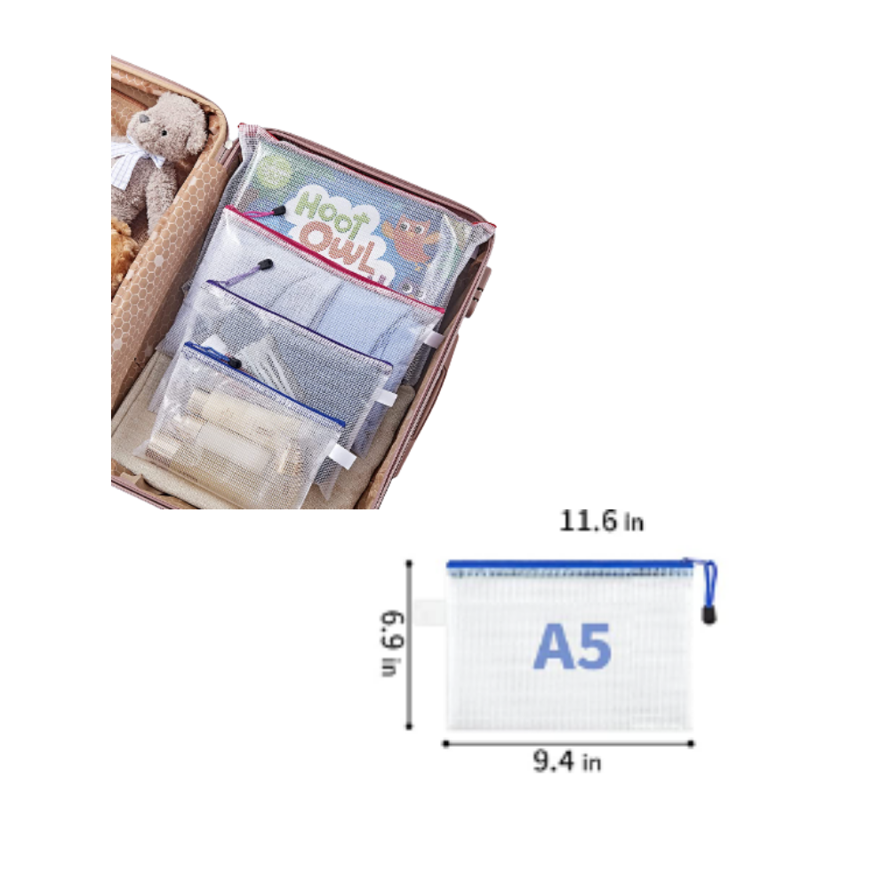 Niños - Carpeta zipper M varios colores