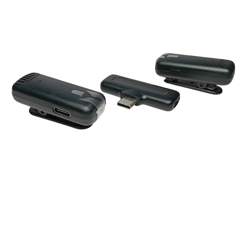 Tecnologia - Microfono inalambrico con estuche para iphone