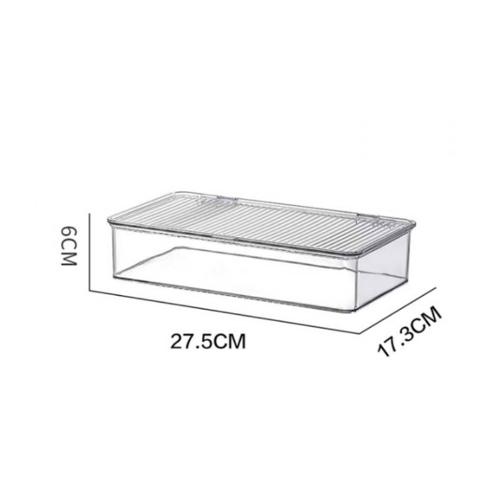 Refrigeradora - Contenedores refri con tapadera pequeño