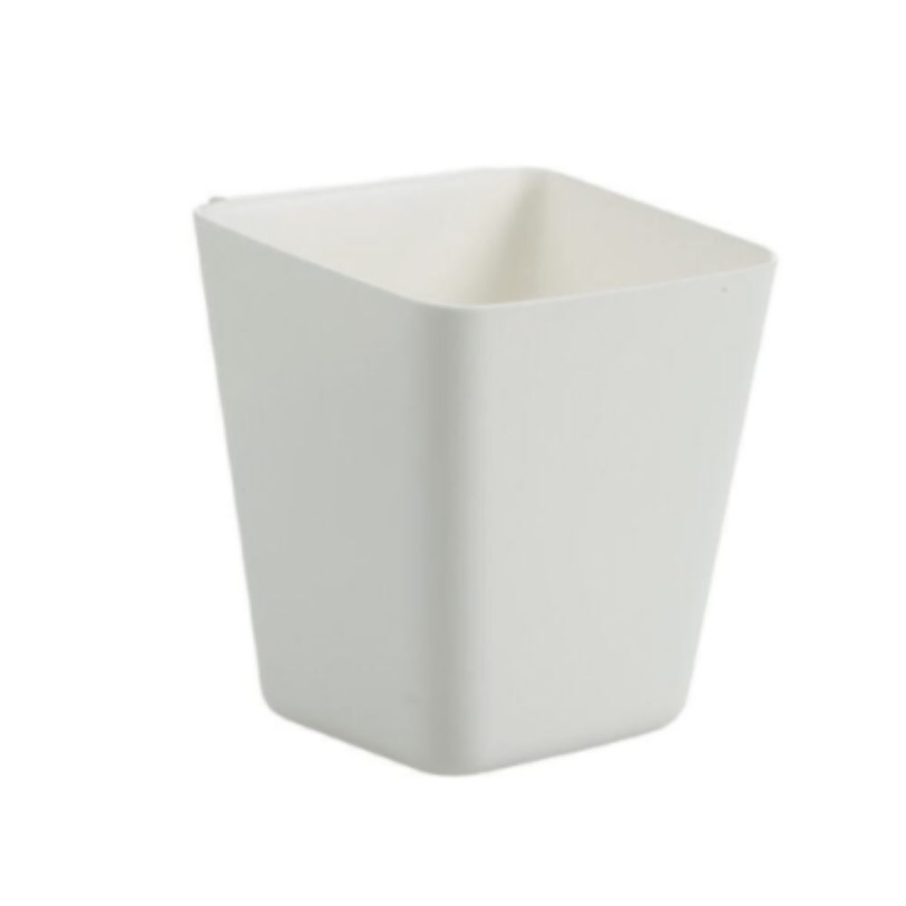 Trolly - Canasta plástica colgante para trolly metálico