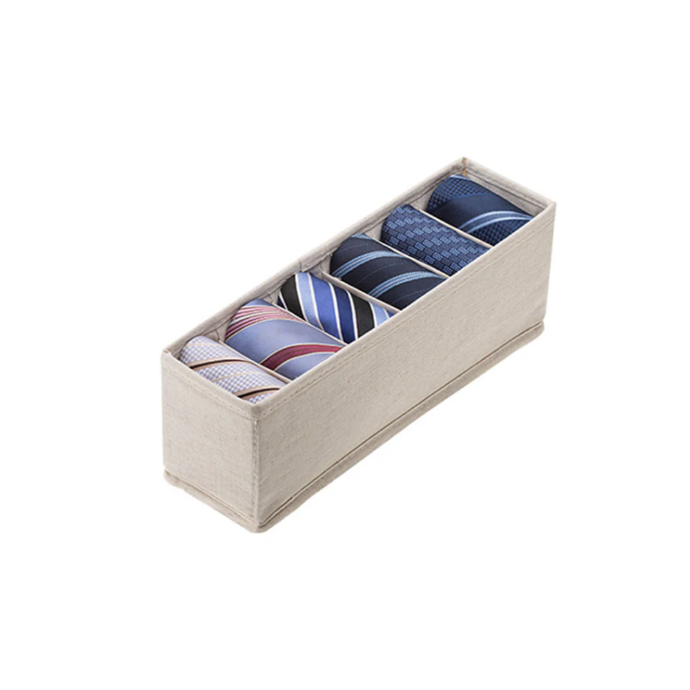 Closet - Caja de tela con divisiones pequeña
