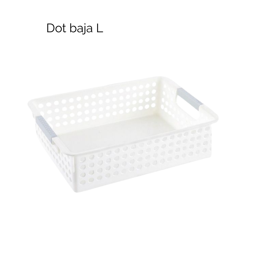 Closet - Canasta baja dot tamaño grande