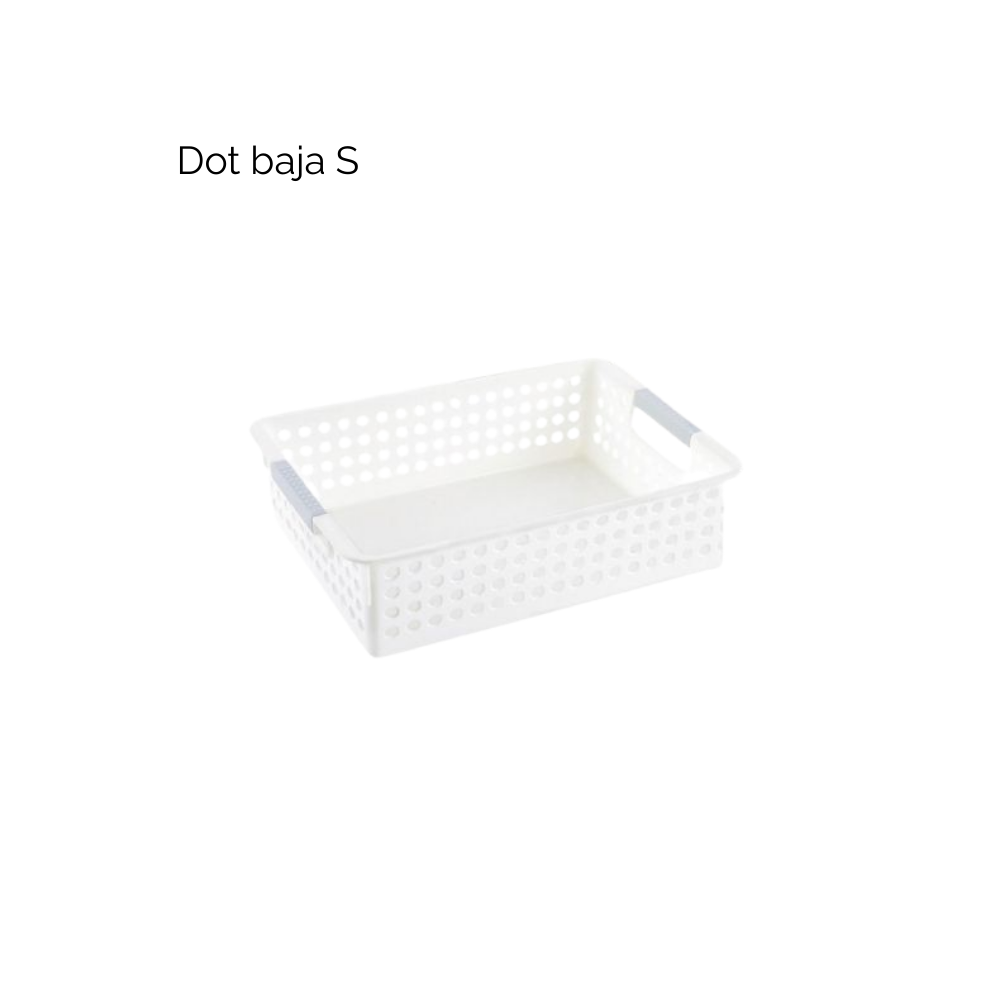 Closet - Canasta dot baja tamaño pequeño