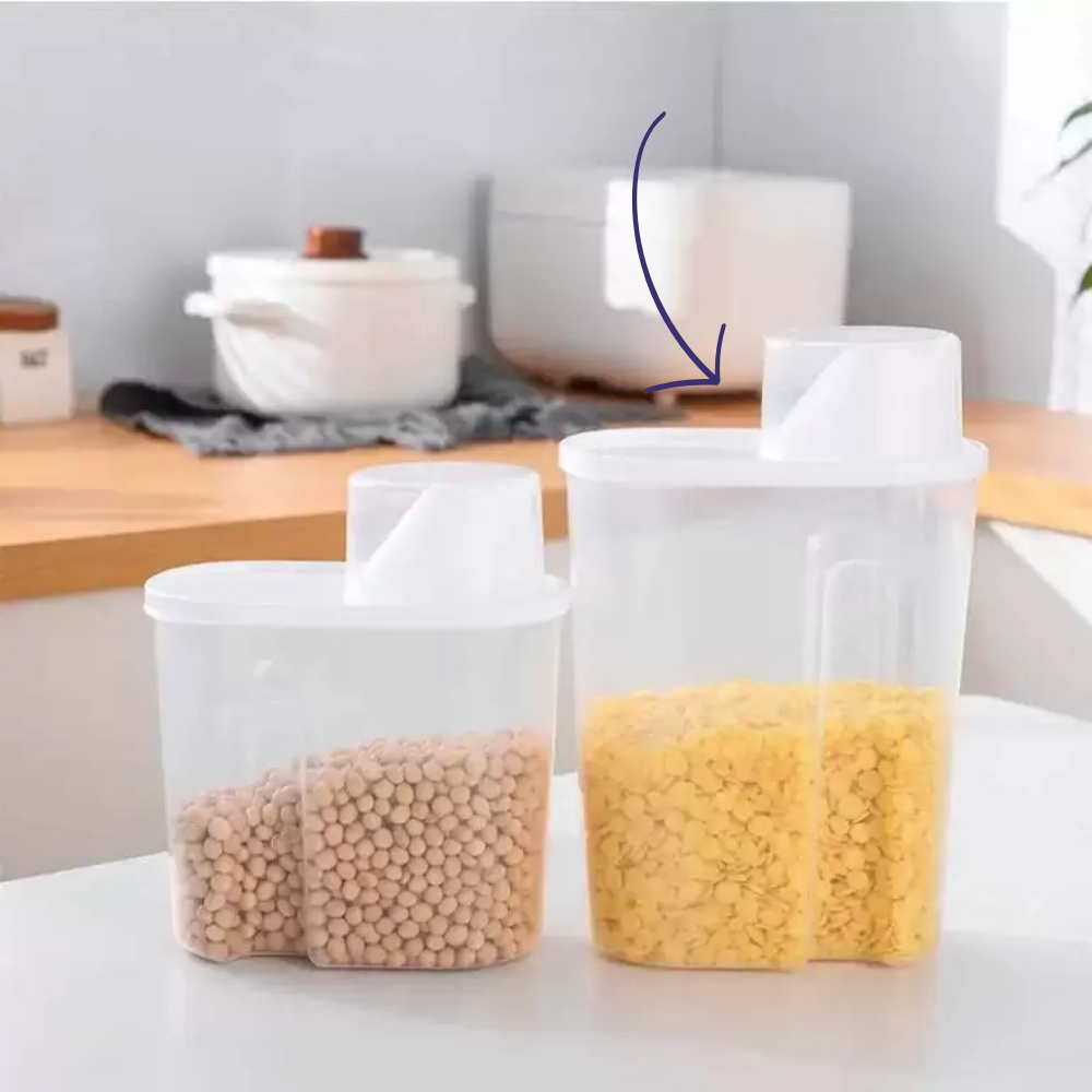 Cocina - Dispensador de cereal grande