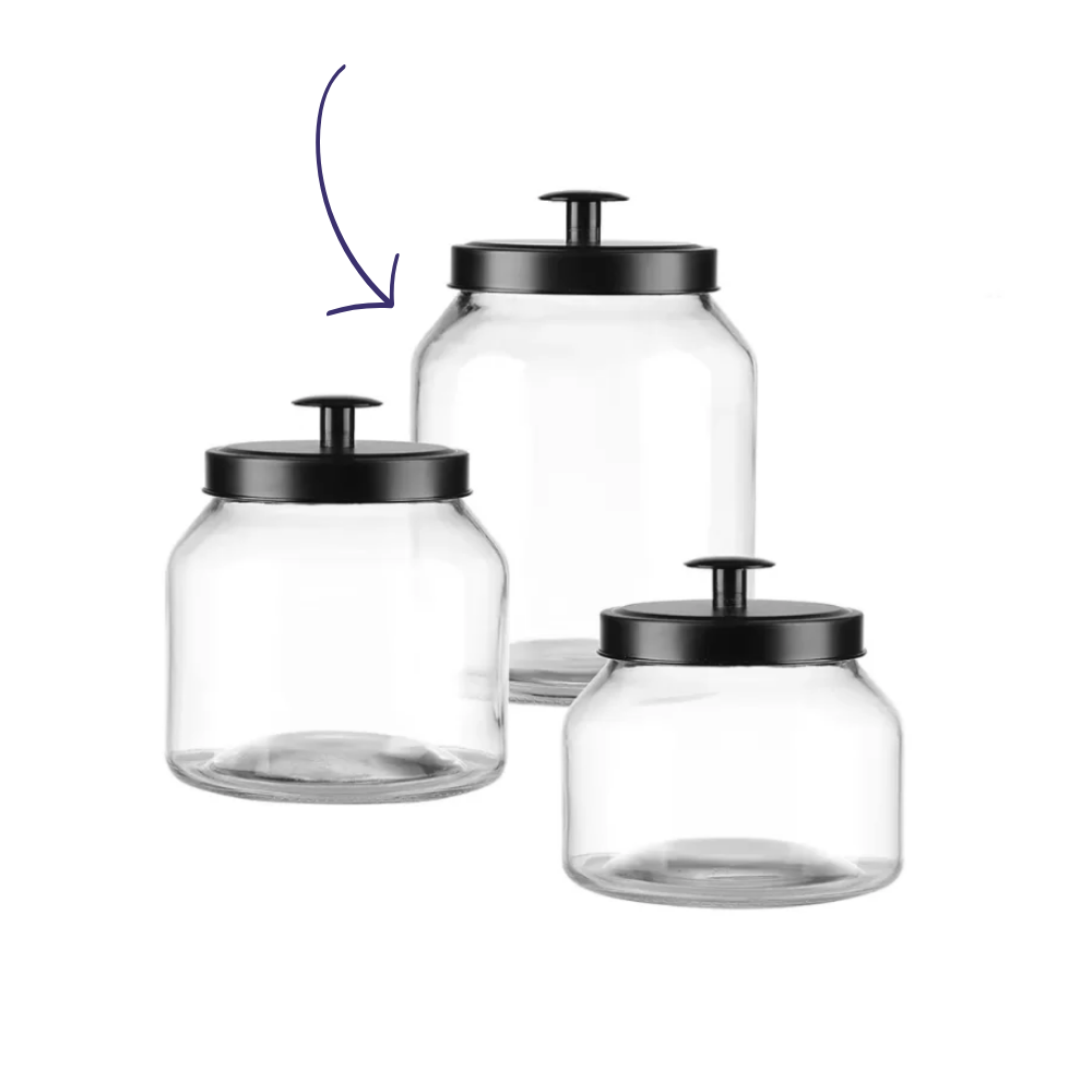 Alacena - Contenedor de vidrio hermético 3L