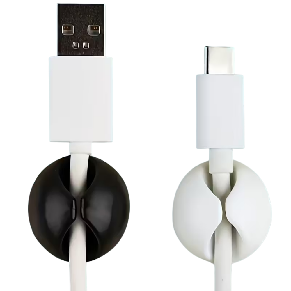 Sujetador de Cables Organizador | Clip Organizador Cables Escritorio Guatemala