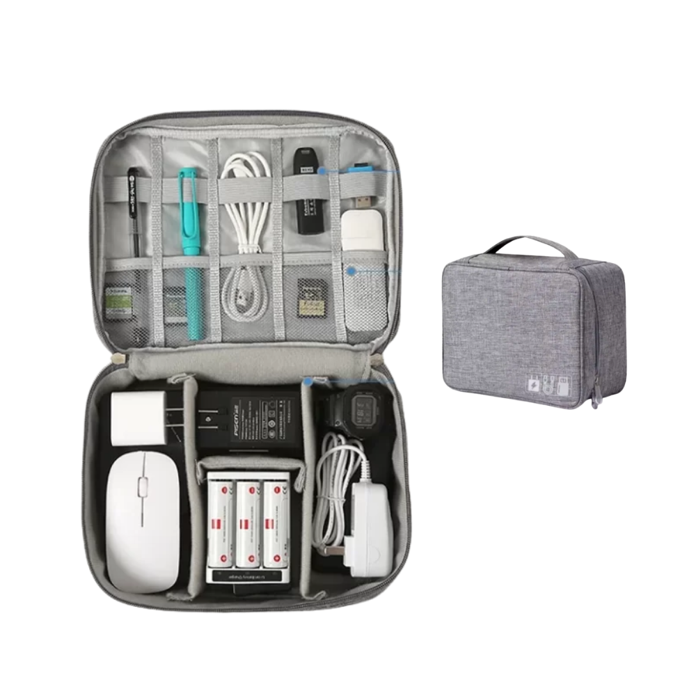 Viaje - Organizador de cables grande