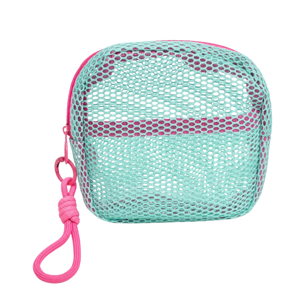 COSMETIQUERA - Mini Bolsa Mesh Cady Para organizar cosméticos o Cables
