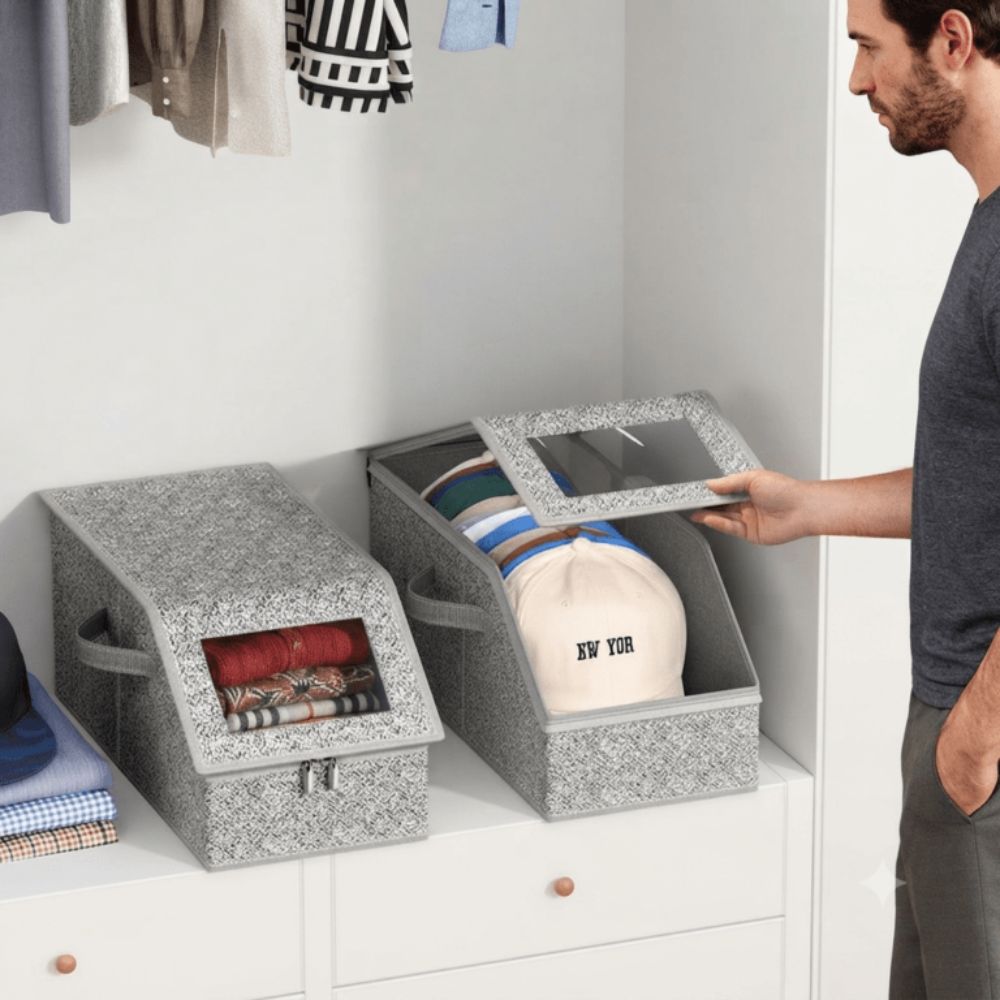 Closet- Organizador de Gorras de Tela