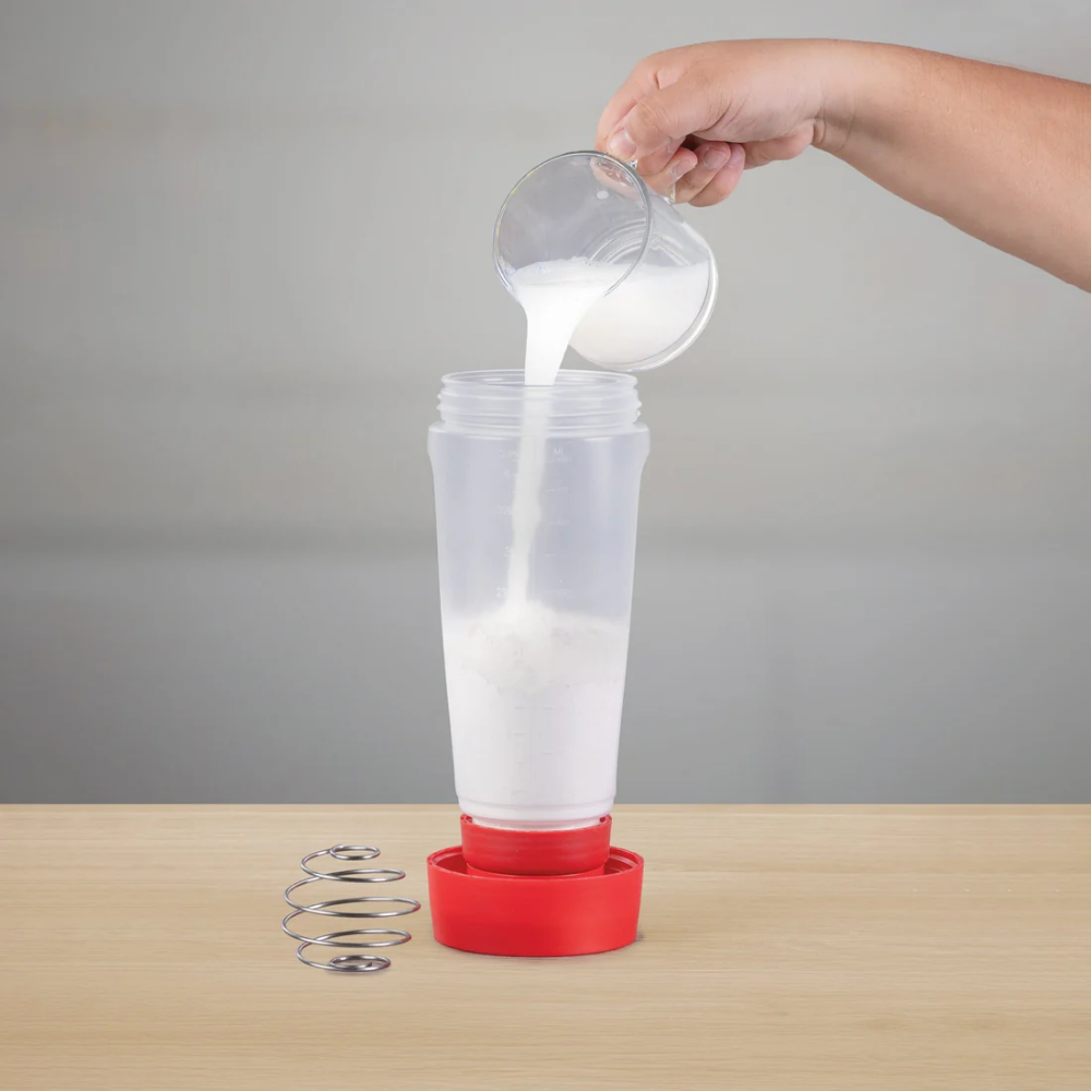 Cocina - Bote de Plastico Para Hacer Masa de Panqueques de 1 Litro