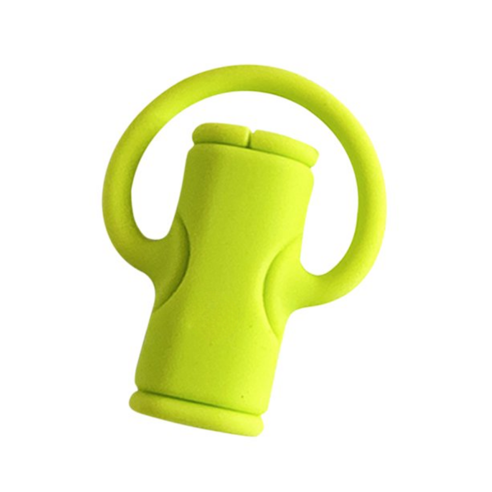 Protector de cables USB-C 2 en 1 verde claro silicón flexible - Picky Club Guatemala