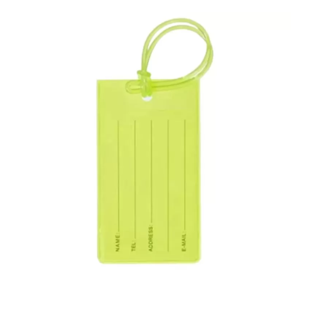 Viaje - IDENTIFICADORES DE PVC NEON YELLOW