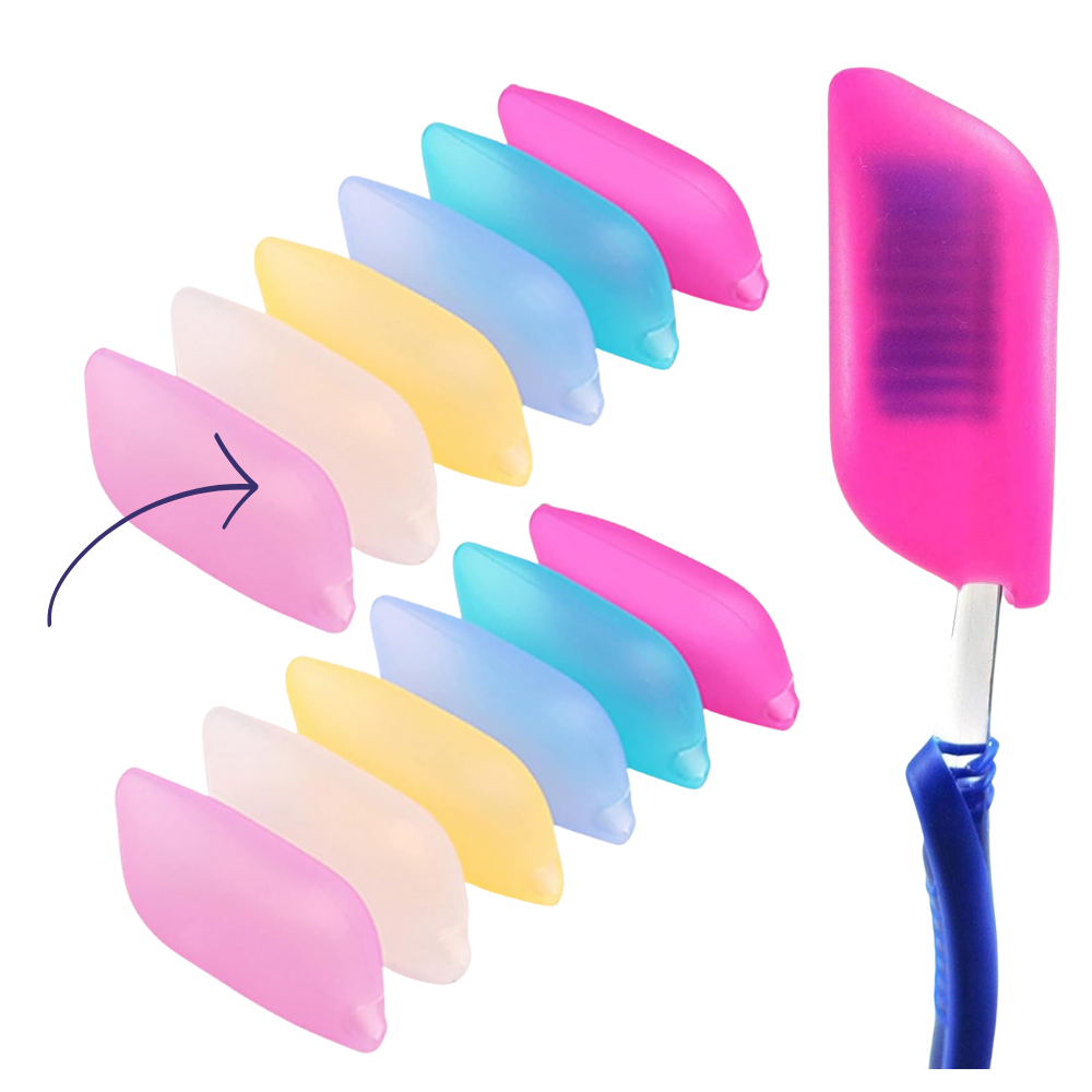 Viaje - PROTECTOR DE GOMA PARA CEPILLOS PINK