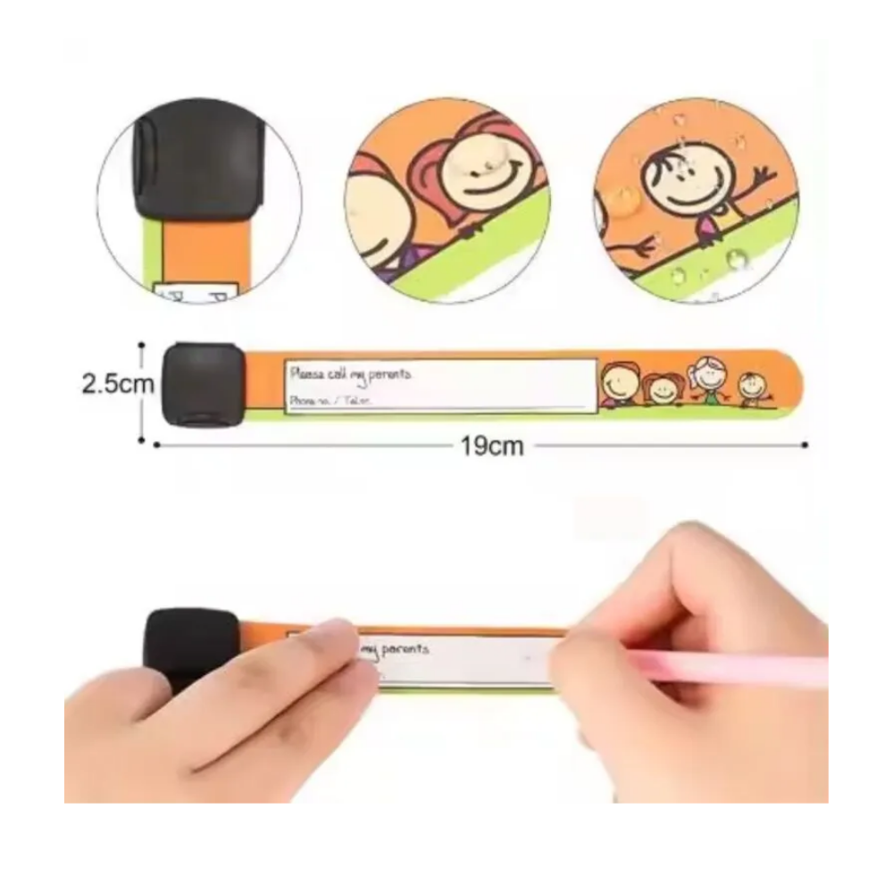 Viaje - BRAZALETE NIÑOS NARANJA