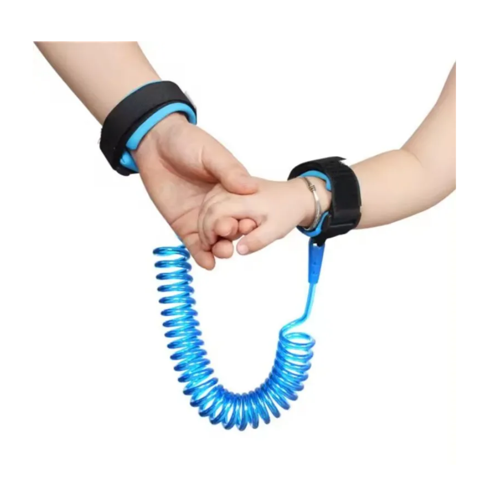 Viaje - BRAZALETE DOBLE ANTIPERDIDA AZUL