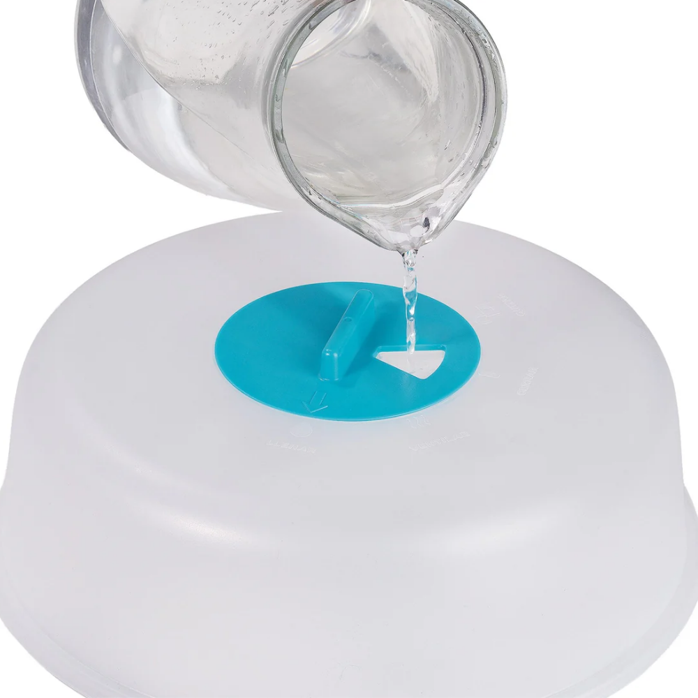 Tapa Antisalpicaduras Microondas | Protector Alimentos Cocina Guatemala