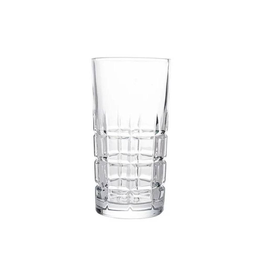 Cristaleria - Vaso Alto con Cuadros