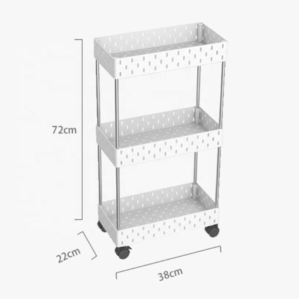 Clipboard - Trolly de 3 o 4 niveles sin accesorios