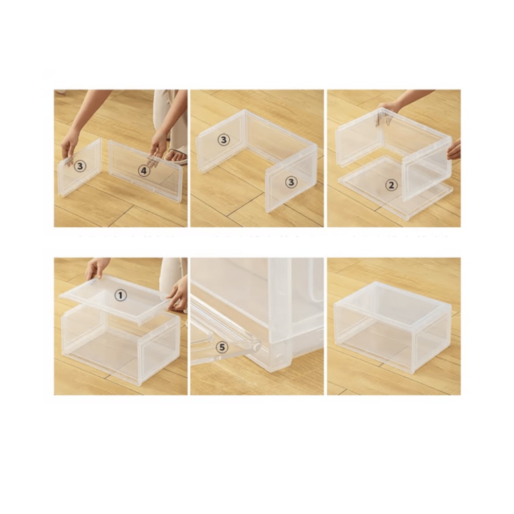 Closet - Caja para Zapatos Alta Transparente Unidad